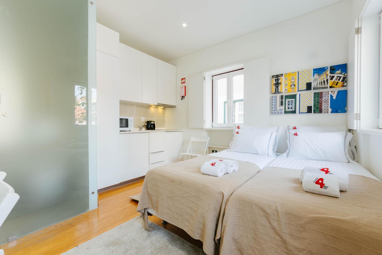 Rent4Rest Lisbon Downtown Tiny Studio Apartments Luaran gambar